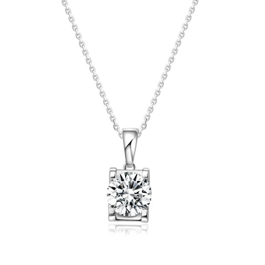 Basket Set Lab-grown Diamond Pendant