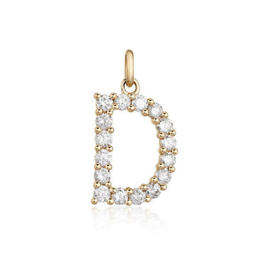 Lab-grown Diamond Inital Charm