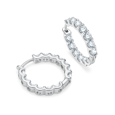 Classic Huggie Hoop Earrings