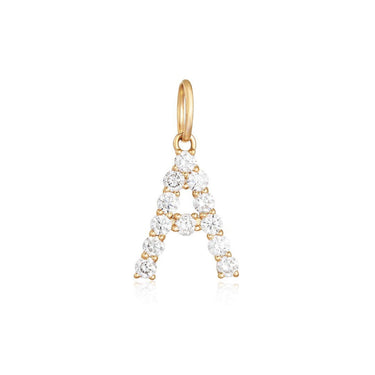 Lab-grown Diamond Inital Charm