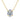 Classic Oval Moissanite Pendant