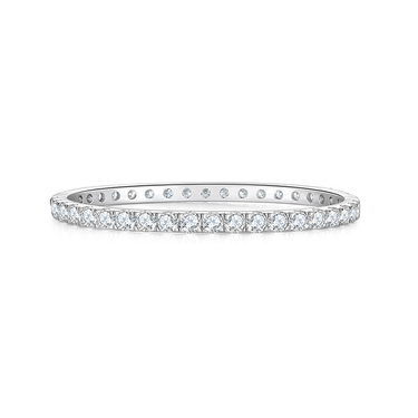 Classic Moissanite Tennis Bracelet Bangle