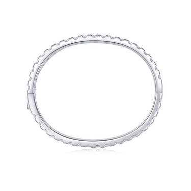 Classic Moissanite Tennis Bracelet Bangle