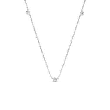 Three Bezel Set Diamond Pendant